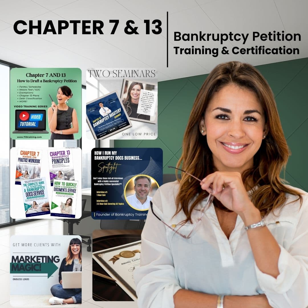 Chapter 7 & 13 Bankruptcy Petition Mastery